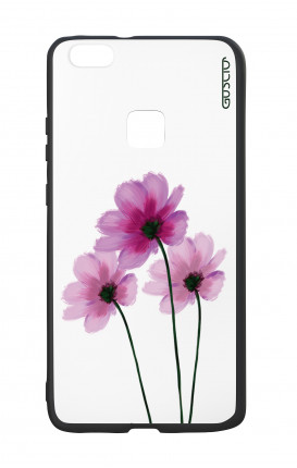 Huawei P10Lite White Two-Component Cover - Flowers on white