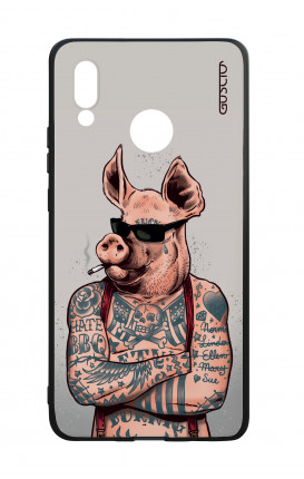 Huawei P20Lite WHT Two-Component Cover - Hate BBQ