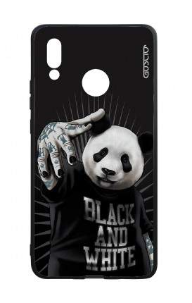 Huawei P20Lite WHT Two-Component Cover - B&W Panda