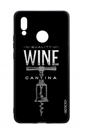 Huawei P20Lite WHT Two-Component Cover - Wine Cantina