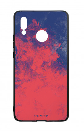 Huawei P20Lite WHT Two-Component Cover - Mineral Red Blue