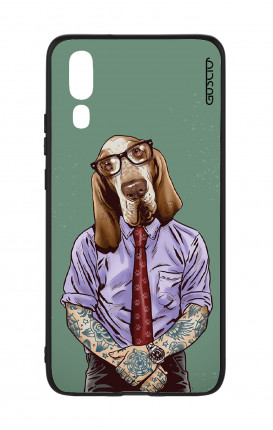 Huawei P20 WHT Two-Component Cover - Italian Hound