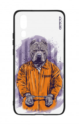 Huawei P20 WHT Two-Component Cover - WHT Dog Jail