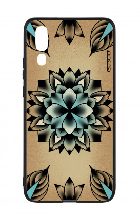 Huawei P20 WHT Two-Component Cover - Old school Tattoo decor