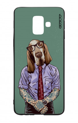 Samsung J6 2018 WHT Two-Component Cover - Italian Hound