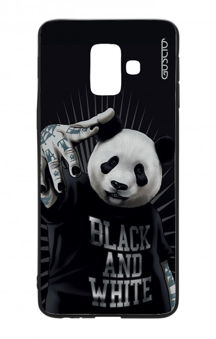 Cover Bicomponente Samsung J6 2018  - Panda rap