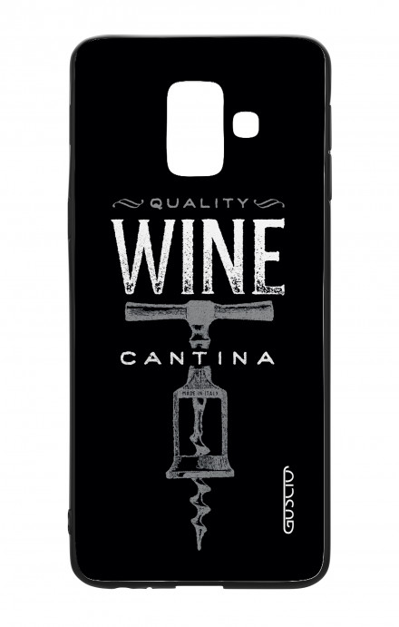 Cover Bicomponente Samsung J6 2018 WHT - Wine Cantina