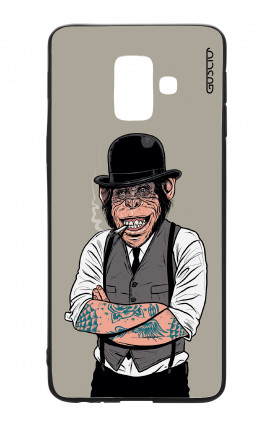 Samsung J6 2018 WHT Two-Component Cover - Derby Monkey