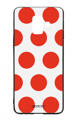 Cover Bicomponente Samsung J6 2018  - Pois rossi