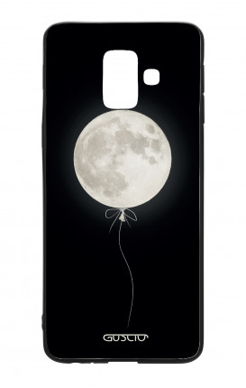 Samsung J6 2018 WHT Two-Component Cover - Moon Balloon
