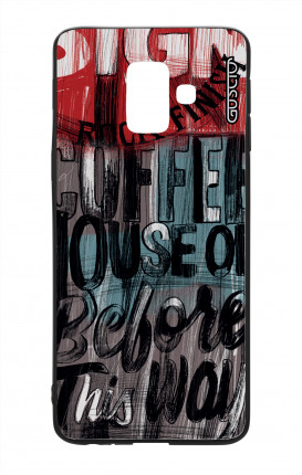 Cover Bicomponente Samsung A6 - Coffee House