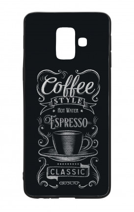 Cover Bicomponente Samsung A6 Plus - Coffee Style