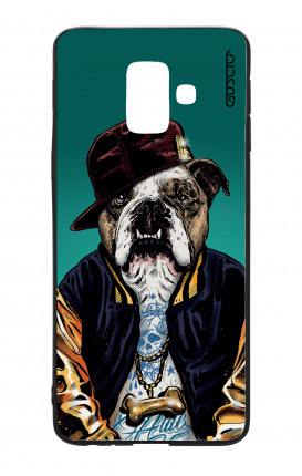 Samsung A6 Plus WHT Two-Component Cover - English Bulldog