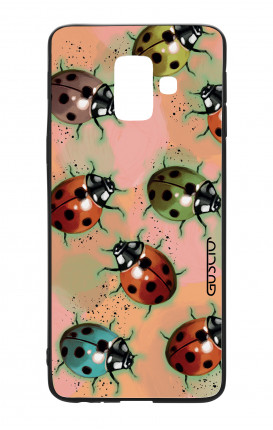 Samsung A6 Plus WHT Two-Component Cover - Lady bugs