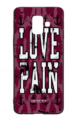Samsung A6 Plus WHT Two-Component Cover - Love Pain