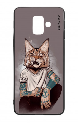 Cover Bicomponente Samsung A6 Plus - Lince Tattoo