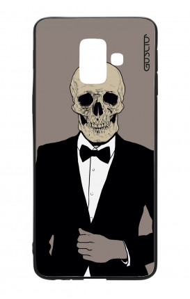 Cover Bicomponente Samsung A6 Plus - Teschio in Smoking