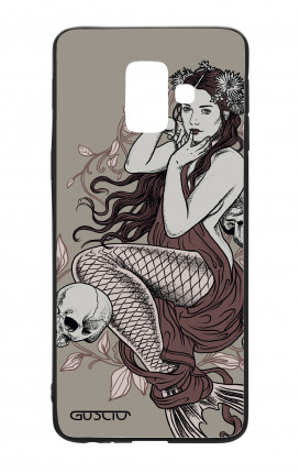 Samsung A6 Plus WHT Two-Component Cover - Mermaid with skulls 