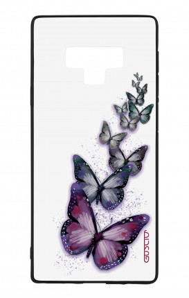 Samsung Note 9 WHT Two-Component Cover - Butterflies