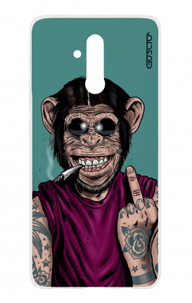Cover TPU Huawei Mate 20 Lite - Scimmia felice