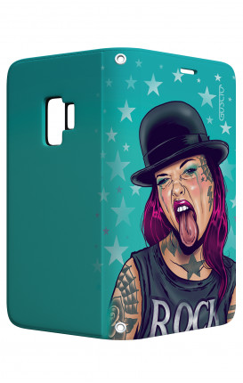 Cover STAND SAMSUNG J6 - Ragazza linguaccia