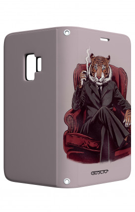 Cover STAND SAMSUNG J6 - Tigre elegante