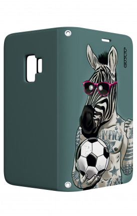 Case STAND Samsung A6 - Zebra