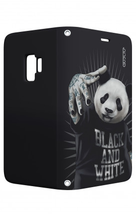 Case STAND Samsung A6 - B&W Panda