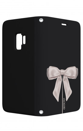 Case STAND Samsung A6 - Satin White Ribbon