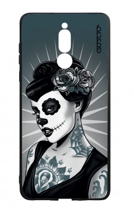 Huawei Mate10Lite WHT Two-Component Cover - Calavera Grey Shades