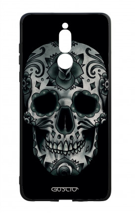 Huawei Mate10Lite WHT Two-Component Cover - Dark Calavera Skull