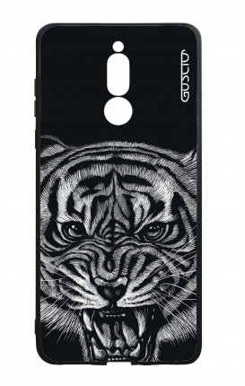 Huawei Mate10Lite WHT Two-Component Cover - Black Tiger