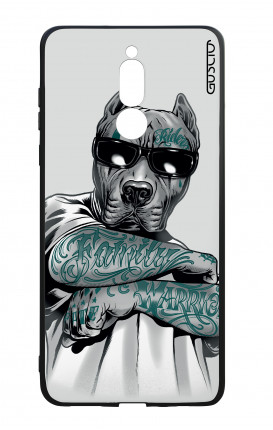 Cover Bicomponente Huawei Mate 10 Lite - Pitbull tatuato