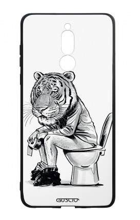 Huawei Mate10Lite WHT Two-Component Cover - Tiger on WC