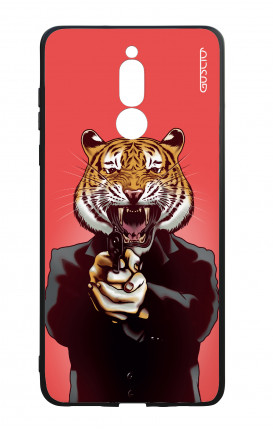 Huawei Mate10Lite WHT Two-Component Cover - Tiger with Gun