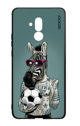 Huawei Mate20Lite WHT Two-Component Cover - Zebra