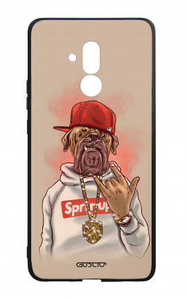 Huawei Mate20Lite WHT Two-Component Cover - Rap Dog