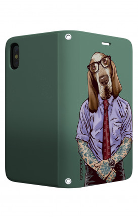 Case STAND Apple iphone XS MAX - Italian Hound