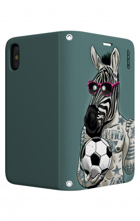 Cover STAND Apple iphone XS MAX - Zebra