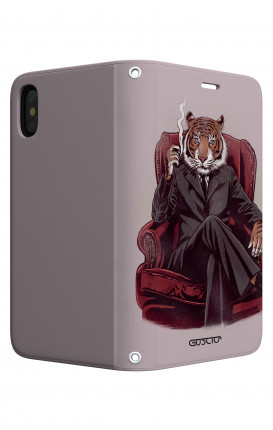 Case STAND Apple iphone XS MAX - Elegant Tiger