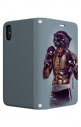 Case STAND Apple iphone XS MAX - Boxing Panther