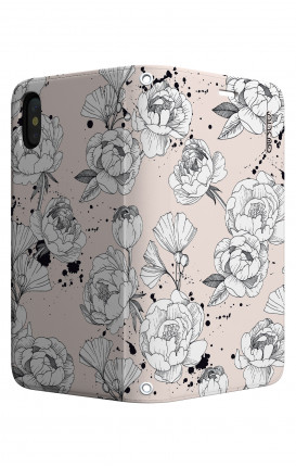 Case STAND Apple iphone XS MAX - Peonias