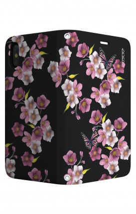 Cover STAND Apple iphone XS MAX - Fiori di ciliegio