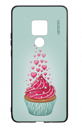 Huawei Mate20 WHT Two-Component Cover - Cupcake in Love
