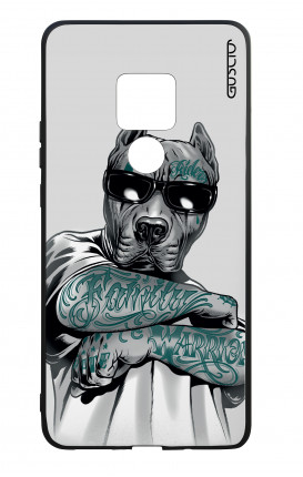 Cover Bicomponente Huawei Mate 20 - Pitbull tatuato