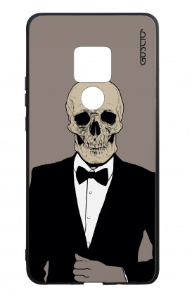 Cover Bicomponente Huawei Mate 20 - Teschio in Smoking