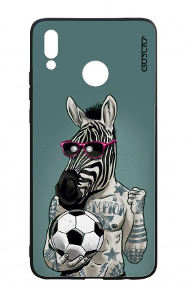 Huawei P Smart Plus WHT Two-Component Cover - Zebra