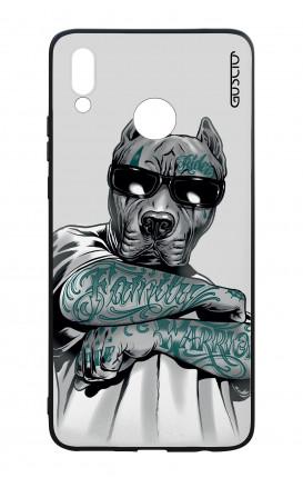 Cover Bicomponente Huawei P Smart PLUS - Pitbull tatuato