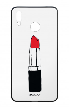 Huawei P Smart Plus WHT Two-Component Cover - Red Lipstick