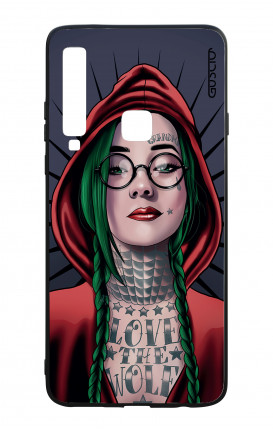Samsung A9 2018 WHT Two-Component Cover - Red Hood Girl